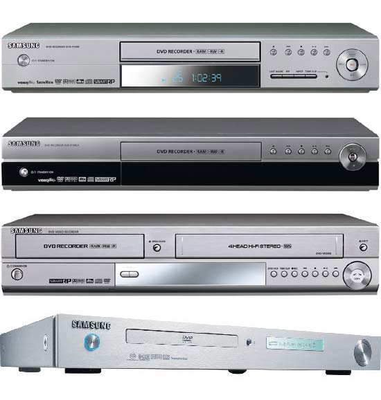 DVD-рекордеры Samsung