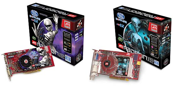 Sapphire RADEON X800 XL и RADEON X850 XT