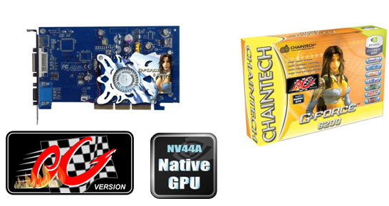 Chaintech GeForce 6200 OC Version