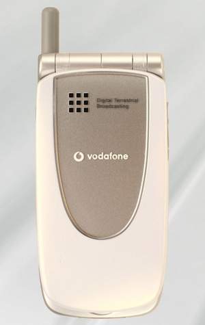 Экспериментальный телефон Vodafone с ТВ-приемником