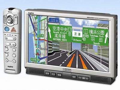 Aвтомобильная система навигации Sanyo NV-HD800