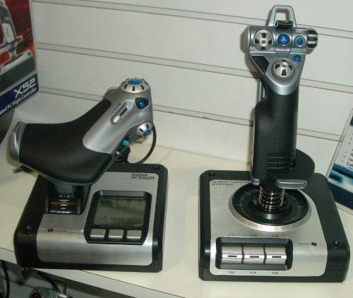 Джойстик Saitek X52