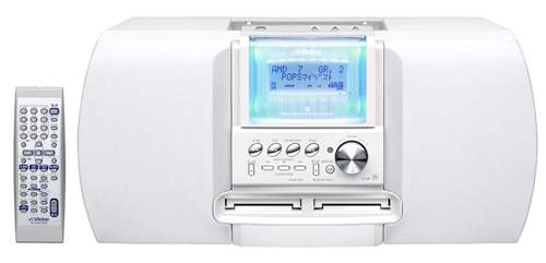 JVC NS-W9 Minicompo, белый корпус