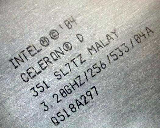 Intel Celeron 64 bit