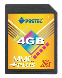 4 ГБ MMC Plus 266X