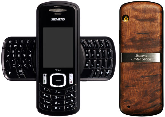 Siemens Limited Edition SK65 Burlwood