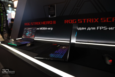 «ИгроМир 2018»: ноутбуки Republic of Gamers и смартфон ASUS ROG Phone"