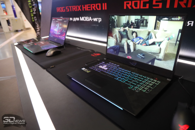 «ИгроМир 2018»: ноутбуки Republic of Gamers и смартфон ASUS ROG Phone"