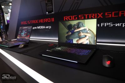 «ИгроМир 2018»: ноутбуки Republic of Gamers и смартфон ASUS ROG Phone"