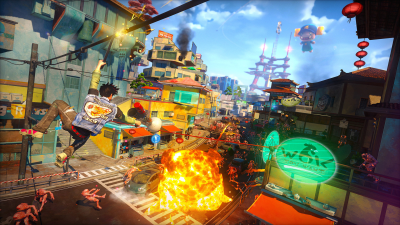 После нескольких лет слухов Sunset Overdrive наконец-то вышла на PC &mdash; и в Steam тоже"