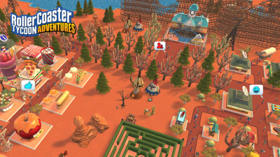 Экономическая стратегия RollerCoaster Tycoon Adventures выйдет на Switch в конце ноября"