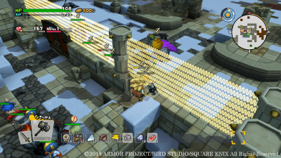 В Dragon Quest Builders 2 можно будет построить огромный замок руками жителей острова"