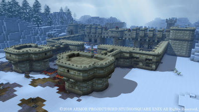 В Dragon Quest Builders 2 можно будет построить огромный замок руками жителей острова"