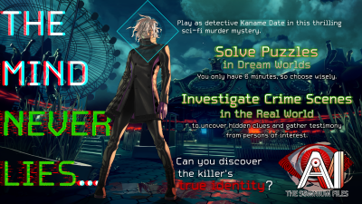 Визуальная новелла AI: The Somnium Files от автора Zero Escape поступит в продажу 25 июля"