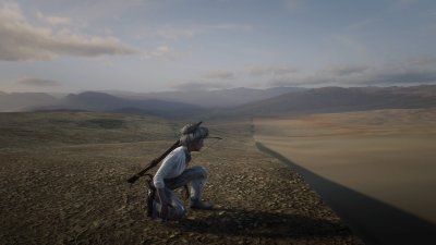Игроки смогли выйти за пределы карты Red Dead Online и нашли там красочную пустыню"