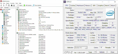 Образец Core i7-11700 проиграл Ryzen 7 5800X в тестировании как в играх, так и в приложениях