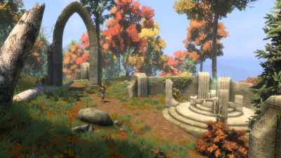 Энтузиасты, которые переносят TES IV: Oblivion на движок Skyrim, завершили работу над Осенним лесом