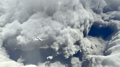 Игроки показали, как в Microsoft Flight Simulator выглядит ураган «Ида», который недавно обрушился на США