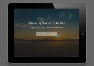 Adobe представила Lightroom для iPad